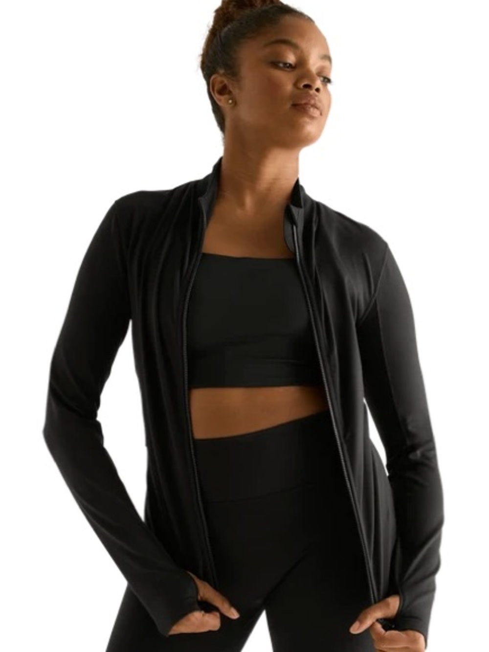 NOBULL Charcoal Full-Zip Hoodie